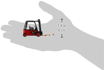 Siku 1311 Linde Forklift Truck - Movable Fork & Mast, Metal/Plastic, Red/Black