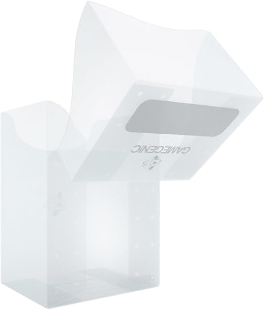 Gamegenic 80-Card Deck Holder – Clear Case for TCGs with Cobra Neck Closure 3