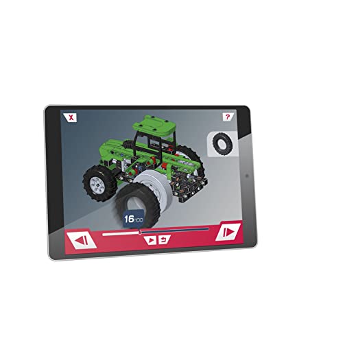 Clementoni Science Museum Mechanics: Farm Vehicle Building Set - Build 10 Vehicles, STEM Learning for Ages 8-12 20
