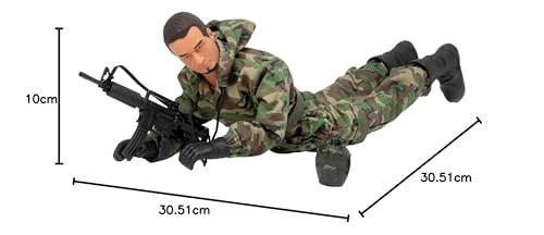 WORLD PEACEKEEPERS 12" Marine (NBC Specialist) Action Figure by Peterkin - 1:6 Scale with Accessories 13