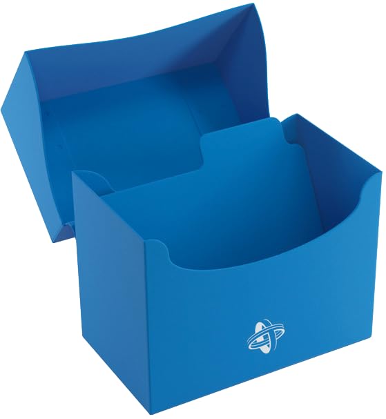 Gamegenic 80-Card Side Holder Blue Deck Box for TCG Storage