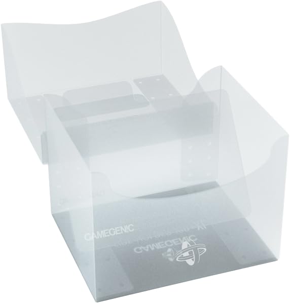 Gamegenic Side Holder 100+ XL Clear - Card Storage with Write-On Label & Flex Divider