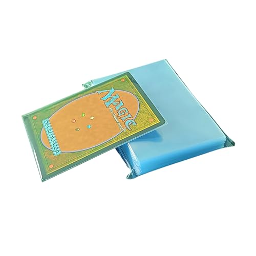 XShield Trading Card Sleeves - 500-Pack, 66x92mm, 50 Micron, Clear for Pokémon, Magic: The Gathering, Yu-Gi-Oh! 6