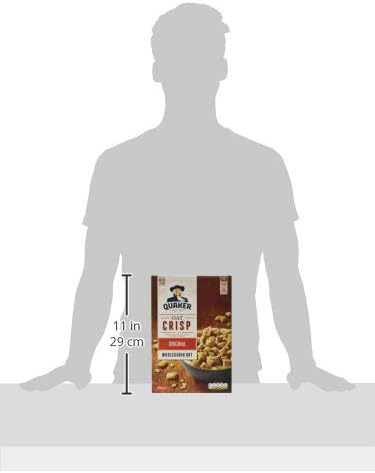 Quaker Oat Crisp Original Cereal, 375g