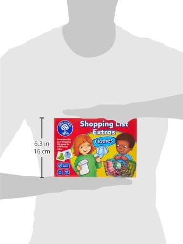 Orchard Toys Shopping List Clothes Extras Pack - Board Game Expansion for Kids