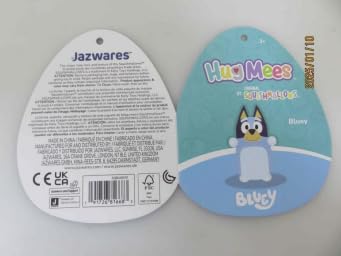 Squishmallows Bluey HugMees 10-Inch Plush - Ultrasoft Collectible Stuffed Animal 8