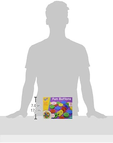 Galt Toys Fun Buttons Threading Toy - Educational Playset for Ages 3-6