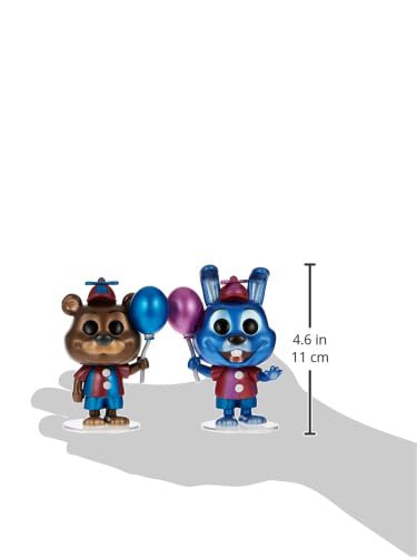 Funko Pop! Games Five Nights at Freddy's - Balloon Freddy & Balloon Bonnie Vinyl Figure 2-Pack (TargetCon Exclusive)