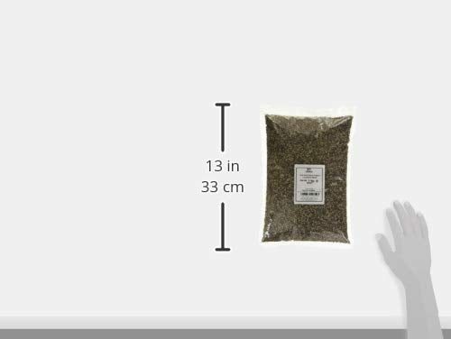 Old India Schwarzer Pfeffer, geknackt, 6 Maschen, 1 kg – heißversiegelte Frischverpackung