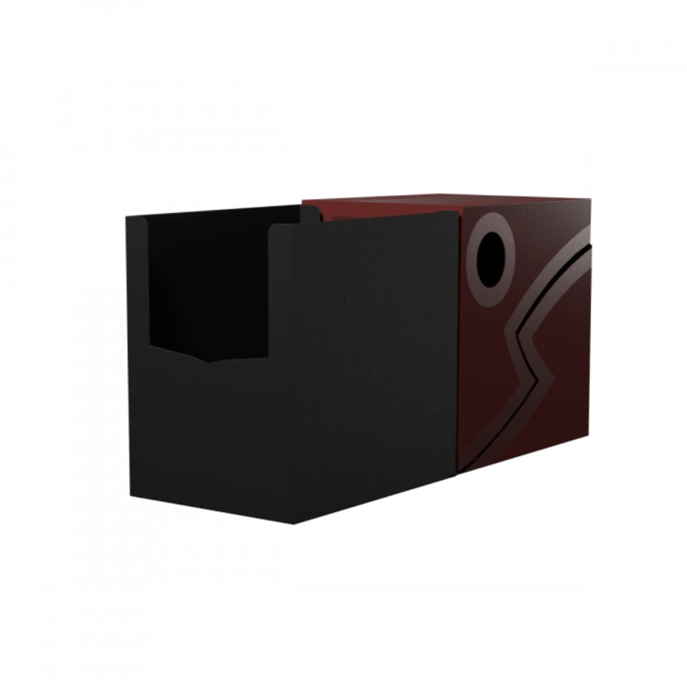 Dragon Shield Double Shell Deck Box - Blood Red Exterior, Black Interior
