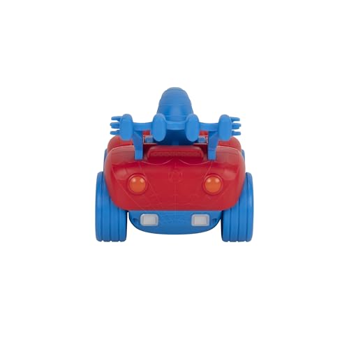 Spidey-Rex Racer - 8-Inch Transforming Vehicle with Sound Effects & Web Darts 11