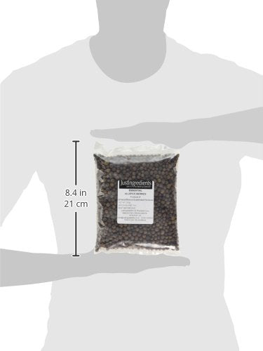 JustIngredients Allspice Berries - 250g Whole Dried Spices for Cooking & Baking