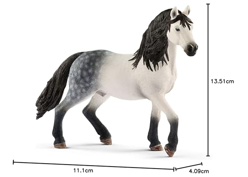 Schleich 13821 Andalusian Stallion - Horse Club Figurine for Kids 5+ 11