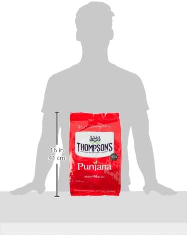 Thompson's Punjana Tea 440 Tea Bags, 1 kg - Black Tea Family Pack