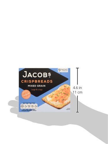 Jacob's Crispbreads Mischkorncracker, 20 Cracker (5 Packungen mit je 4 Stück), 190 g 9