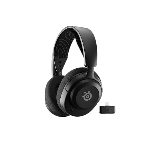 SteelSeries Arctis Nova 5 Wireless – Gaming-Headset für PC, PS5, PS4, Switch, Xbox – 60-Stunden-Akku, 2,4 GHz und Bluetooth, ClearCast-Mikrofon 14