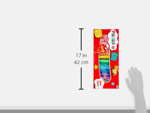 Plasticine Uber Tubes Modeling Clay - 16 Colors, Never Dries, Ages 5+ 4