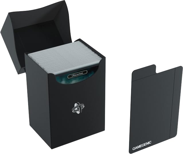 Gamegenic 80-Card Deck Holder for TCG Storage – Black 3