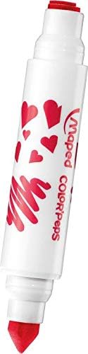 Maped Color Peps Duo Stamp Colouring Pens (8 Pack) - Dual-Tipped Art & Craft Fun 5