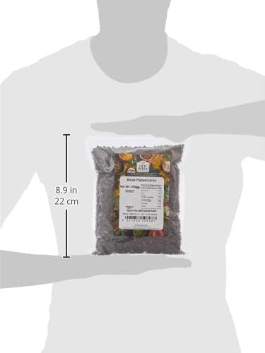 Old India Black Peppercorns 750g - Pure, Natural Spices for Cooking