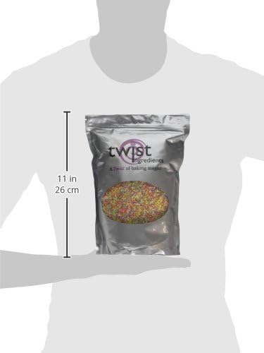 Twist Ingredients - Vermicelli Multicoloured Sprinkles 1 kg