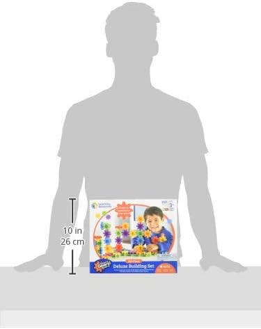 Learning Resources Gears Gears Gears Deluxe Building Set - 119-Piece STEM Toy for Ages 3-7