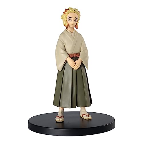 Banpresto Demon Slayer: Kimetsu No Yaiba Senjuro Rengoku Action Figure (BAN19254)