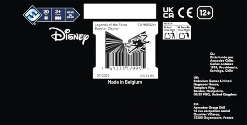 Fantasy Flight Games Star Wars: Unbegrenztes Legends of the Force-Booster-Display 5
