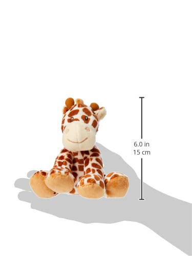 Suki Baby Bing Bing Giraffe Plush Rattle - Soft Boa Plush with Embroidered Accents