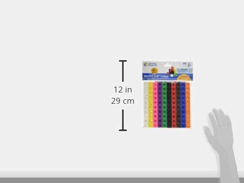 Learning Resources MathLink Cubes – Pädagogisches Bauset für Kinder ab 5 Jahren