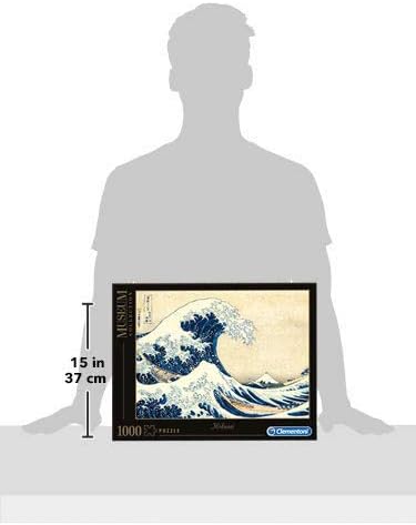 Clementoni Museum Collection - Hokusai The Wave 1000-Piece Puzzle for Adults