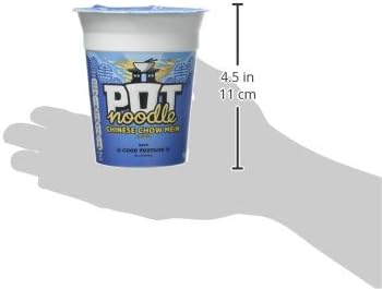 Pot Noodle Chinese Chow Mein Vegetarische Instantnudeln 12 x 90 g