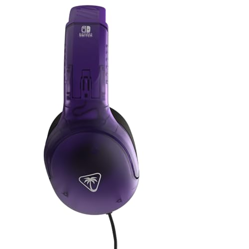 Turtle Beach Airlite Fit Ghost Purple Wired Gaming Headset for Nintendo Switch, 40mm Speakers, Flip-to-Mute Mic 7