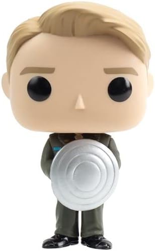 Funko Pop! Marvel - Captain America with Prototype Shield Vinyl Figure (Standard)