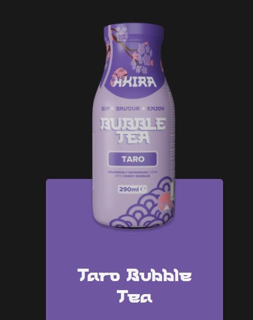 Akira - Taro Bubble Tea Ready-to-Drink Can, 290ml