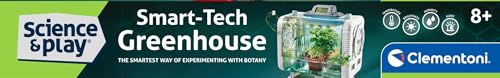 Clementoni Smart-Tech Greenhouse – Interactive STEM Plant Science Kit for Kids 8+ 5