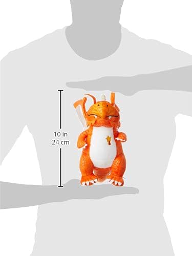 Zog the Dragon Plush Soft Toy - Official Julia Donaldson Licensed, Orange & White