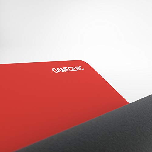 Gamegenic Prime 2mm Playmat - Red | Natural Rubber | Anti-Slip Backing 4