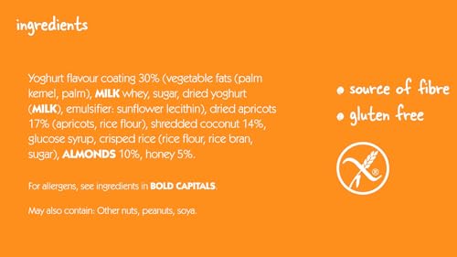 Eat Natural Almond & Apricot Yoghurt Coated Fruit & Nut Bars 12 x 40g 8