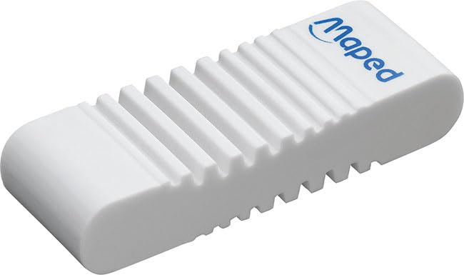 Maped Kidy Learn Concentration Erasers Pack of 2 - Textured Surface for Focus & Grip