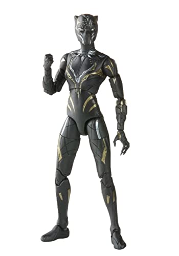 Hasbro Marvel Legends Series Black Panther Action Figure - 6-Inch-Scale Collectible with Swappable Hands