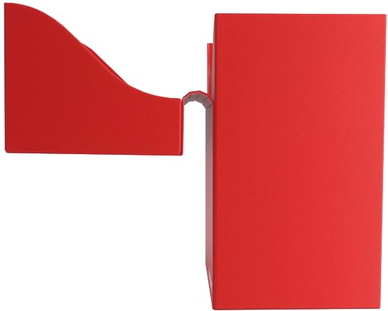 Gamegenic 80-Card Deck Holder - Red TCG Box for Double-Sleeved Cards 7
