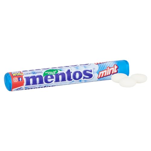 Mentos Mint Chewy Dragees - 40 x 38g Sugar-Free Mints 4