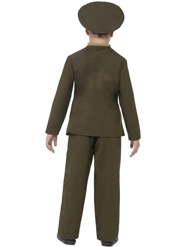 Smiffys Boys Army Officer Costume - World War II Dress Up for Ages 7-12 ( Medium (ages 7-9) 3