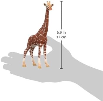 Schleich 14750 Wild Life Female Giraffe - Realistic Animal Figure for Kids 3+
