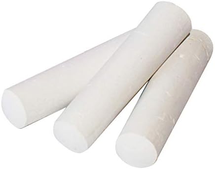 Bright Ideas PK20 Giant Playground Chalk - 20-Pack White Chalk for Outdoor Fun