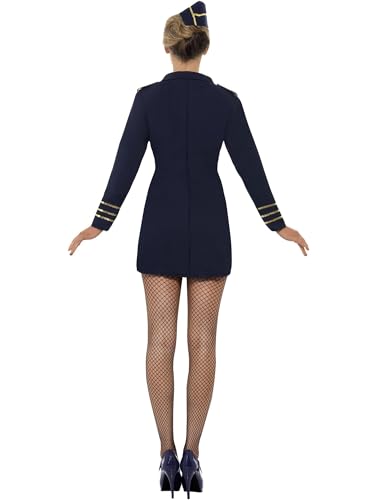 Smiffys Flight Attendant Costume - Size 40-42 (28879) 3