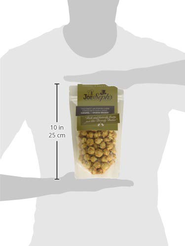 Joe & Seph's Brandy Butter Popcorn Pouch 80g - Buttery Caramel with Spanish Brandy 3