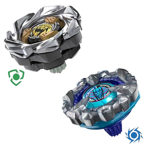 Beyblade Cowl Sphinx 1-80GF & Crest Leon 7-60GN Dual Pack Set | Right-Spin Attack & Defense Types 4