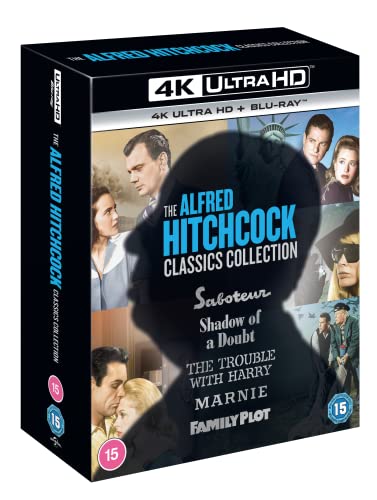 Alfred Hitchcock: Classics Collection Vol.2 (1942-1976) - 4K Ultra HD Blu-ray